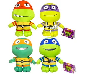 RAPPA Plyšová želva Ninja 28 cm / ECO-FRIENDLY / od 0 měsíců