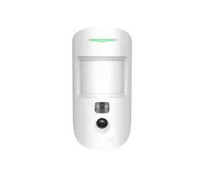 AJAX MotionCam (PhOD) Jeweller bílá / Bezdrátový detektor pohybu / PIR+CAM / PET imunita / dosah 12 m