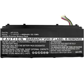 CoreParts Baterie pro notebook Acer Aspire S13 S5-371 černá / Baterie pro notebook