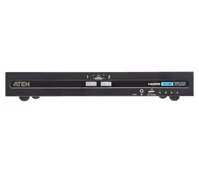 ATEN 2-Port USB 4K HDMI Secure / KVM přepínač / 2 porty / 4K HDMI / USB