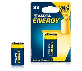 Varta Energy 9V / Baterie / 9V / alkalická / 1 ks