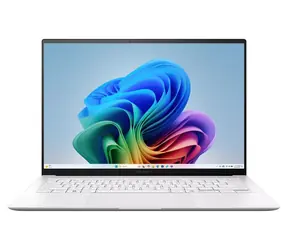 ASUS Zenbook S 14 OLED bílá / Notebook / 14" WUXGA / Intel Core Ultra 7 256V / 16GB / 512GB SSD / Intel Arc / W11H