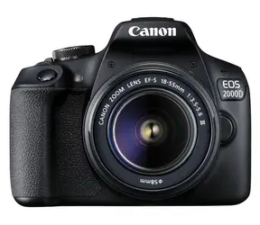 Canon EOS 2000D černá + EF-S 18-55mm IS + brašna SB130 / Digitální zrcadlovka / 24 MPix / CMOS / Wi-Fi