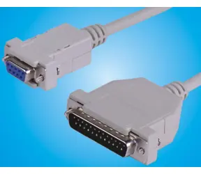 MicroConnect DB25-DB9 šedá / Sériový kabel / DB-25 / DB-9 / 1,8 m