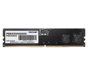 Patriot Signature 32GB (1x32GB) 5600MHz / DIMM / DDR5 / CL46 / On-die ECC / Unbuffered / 1.1V