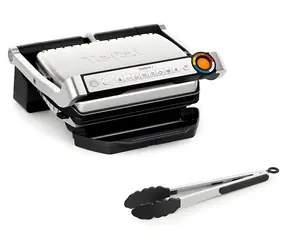 Tefal GC718D10 OptiGrill+ černá / Elektrický gril / 2000 W / pro 4 osoby / displej