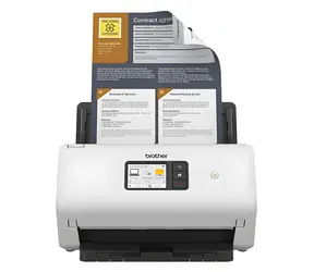 Brother ADS-4500W bílá / Stolní skener / A4 / 600 dpi / ADF / Wi-Fi / Ethernet / USB