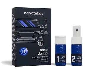 NANOTEKAS Nano Coating for Car Windows / Nanokeramická ochrana skel / 2× 30 ml