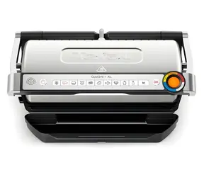 Tefal GC728D10 OptiGrill+ XL černá / Elektrický gril / 2000 W / pro 8 osob / displej