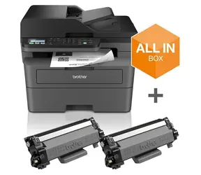 Brother MFC-L2827DWXL / Černobílá laserová multifunkce / A4 / 1200 x 1200 dpi / 32 str./min / duplex / USB / LAN / Wi-Fi