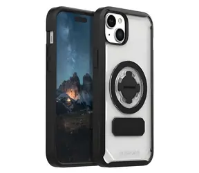 Rokform Crystal čirá / Kryt pro iPhone 15 Plus / MagSafe / vojenská ochrana MIL-STD / RokLock