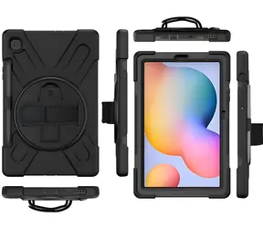 eSTUFF Galaxy Tab S6 Lite Cover černá / Pouzdro / Samsung Galaxy Tab S6 Lite / polykarbonát