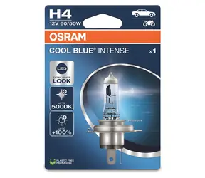 OSRAM H4 Light Blue Intense 12V 60/55W / Autožárovka / P43t