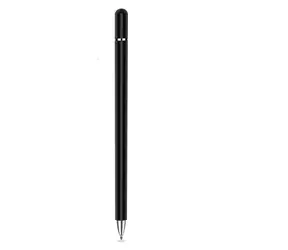 eSTUFF Univerzální pasivní stylus černá / Stylus / Univerzální kompatibilita / Hliník / Kulatý tvar