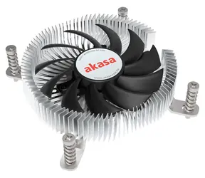 Akasa AK-CC6609EP01 / Chladič CPU / LGA1700 / Thin Mini-ITX / 21,8 mm / TDP 35 W