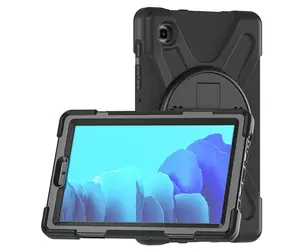 eSTUFF Galaxy Tab A7 Lite Austin černá / Pouzdro / pro Samsung Galaxy Tab A7 Lite / polykarbonát / s ramenním popruhem