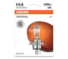 OSRAM H4 12V / Autožárovka / P43t / 1ks