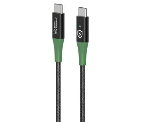 MicroConnect Smart Charge USB-C (M) - USB-C (M) černá / Nabíjecí kabel / 1 m / 480 Mbit/s