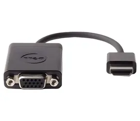 Dell Adapter HDMI na VGA černá / Redukce / HDMI Typ A na VGA D-Sub / Full HD 1920×1080 / 0,17 m