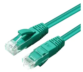 MicroConnect CAT5e U/UTP 15m zelená