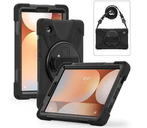 eSTUFF Samsung Galaxy Tab S10 Lite/S10 černá / Pouzdro / s ramenním popruhem / polykarbonát