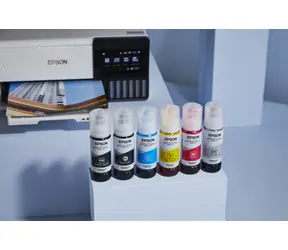 Epson EcoTank ET-8500 bílá / Inkoustová multifunkce / A4 / 32ppm / 5760x1440dpi / 6 barev / duplex / USB & Wi-Fi & LAN