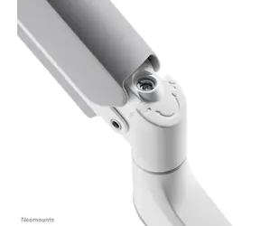 Neomounts TIS DS75-450WH2 bílá / Stolní držák pro 2 monitory / 17-32" / VESA 75x75 - 100x100 / nosnost 8 kg