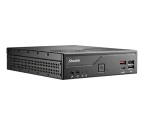 Shuttle XPC slim DH810 černá / Barebone / LGA1851 (Arrow Lake-S) / 2x SO-DIMM DDR5 / M.2 NVMe + SATA 2,5" / 2x LAN