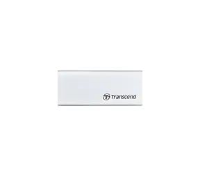 Transcend ESD240C 120GB stříbrná / Externí SSD disk / USB-C 3.1 Gen 2 / R: 520 MB/s / W: 460 MB/s