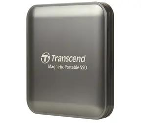 Transcend ESD420C 2TB šedá / Externí odolný SSD disk / USB 20Gbps Type-C / 2000 MB/s čtení / 2000 MB/s zápis / MagSafe