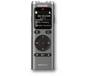 Philips DVT2075 / Diktafon / 8 GB / USB-C / microSD / 3.5 mm jack