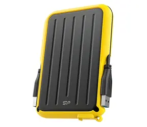 Silicon Power A66 1TB černá/žlutá / Externí HDD / 2.5" / USB 3.2 Gen 1 / odolný