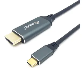 Equip USB-C na HDMI / Adaptér / 3 m / 4K 60Hz / pozlacené konektory