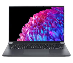 Acer Swift X 14 šedá / Notebook / 14,5" 2.8K OLED 120Hz / Intel Core Ultra 5 125H / 32GB LPDDR5 / 1TB SSD / RTX 4050 6GB