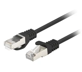 Lanberg FTP CAT6 1.5m černá / Patch kabel / RJ45-RJ45 / 10-pack