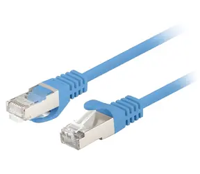 Lanberg FTP CAT6 1.5m modrá 10-pack / Patch kabel / RJ45-RJ45 / Fluke Passed