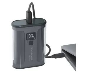 RealPower PB-10000 35W černá / Powerbanka / 10 000 mAh / USB-C 35W PD / USB-A 18W QC 3.0