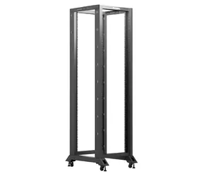 Lanberg OR01-6842-B černá / Open rack / 19" / 42U / šířka 600mm / hloubka 800mm