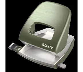 LEITZ Stolní děrovačka NeXXt STYLE 5006 zelenkavá / kov / až 30 listů / A4, A5, A6 / 10 let záruka