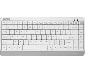 A4tech Fstyler FK11 bílo-šedá / Drátová klávesnice / USB / 75% / kabel 150 cm