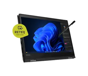 RETEQ Certified Lenovo ThinkPad X13 Yoga Gen 1 černá / Notebook / 13.3" FHD T / Core i5-10310U / 16GB / 256GB SSD / W11P