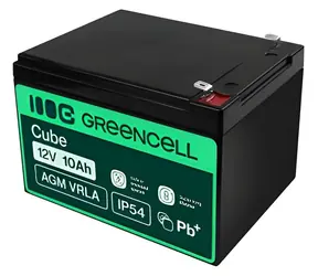 Green Cell AGM48 / Baterie / AGM / 12 V / 10 Ah / pro UPS