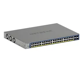 NETGEAR GS752TXP-300EUS / Přepínač / 48x GbE PoE+ / 4x 10G SFP+ / 390 W PoE / Managed L2/L3/L4