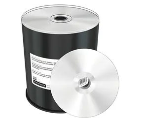 MediaRange CD-R 700MB 52x spindl 100 ks / Inkjet Printable / stříbrná