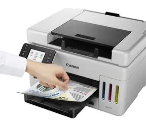 Canon MAXIFY GX6550 / Multifunkční inkoustová tiskárna / A4 / 600x1200 DPI / Wi-Fi / LAN / Duplex / ADF / USB