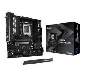 ASRock B860M Challenger WiFi / Základní deska / LGA1851 / Intel B860 / mATX / DDR5 / Wi-Fi 7