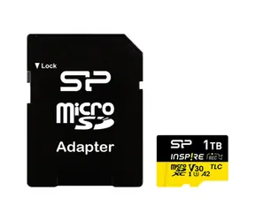 Silicon Power Inspire 1TB / Paměťová karta microSDXC / 170/160 MB/s / U3 / V30 / A2