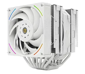 THERMALRIGHT Royal Pretor 130 Ultra bílá / Chladič procesoru / Intel + AMD / 130 mm / 29.4 dBA / 2150 rpm