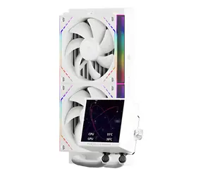 THERMALRIGHT Peerless Vision 240 ARGB bílá / Vodní chlazení / 2x 120 mm / LCD displej / Intel + AMD