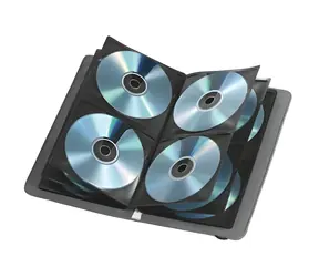 Hama Felt 48 šedá / Pouzdro / 48 CD/DVD/Blu-ray disků / plst